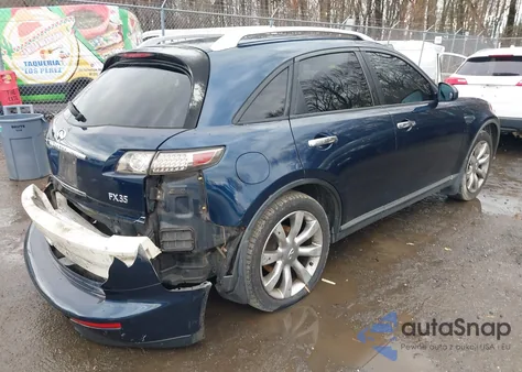2007 Infiniti Fx35 z USA, uszkodzony, nr VIN JNRAS08W77X206814